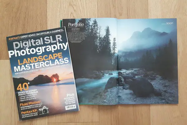 Landscape photography feature by Federico Antonello published in Digital SLR Photography magazine