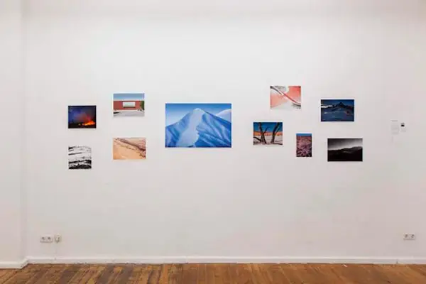 Photography exhibition at Eigenheim Gallery Berlin featuring landscape photography work by Federico Antonello